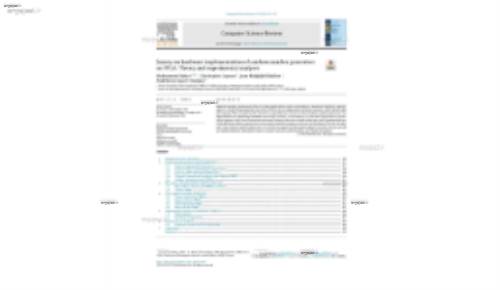 Survey on hardware implementation of random number generators on FPGA: Theory and experimental analyses